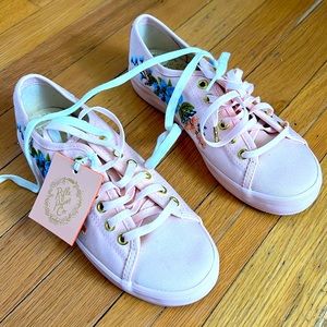 Keds collab with Rifle paper co